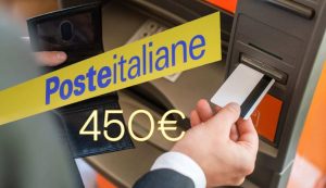 450 euro in più con la carta Poste Italiane