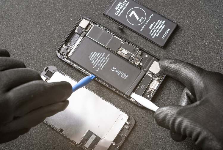 batería del teléfono inteligente