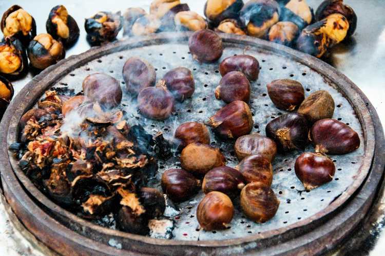 Mangiare le castagne ogni giorno