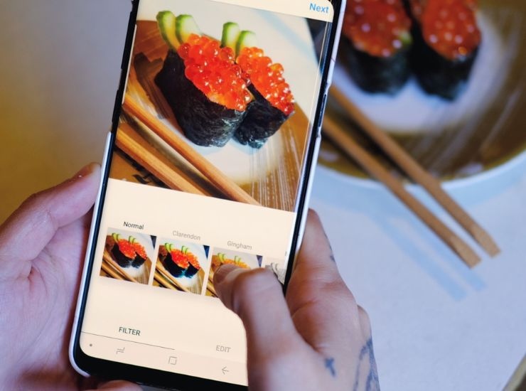 Aggiungere effetti alle foto su Instagram