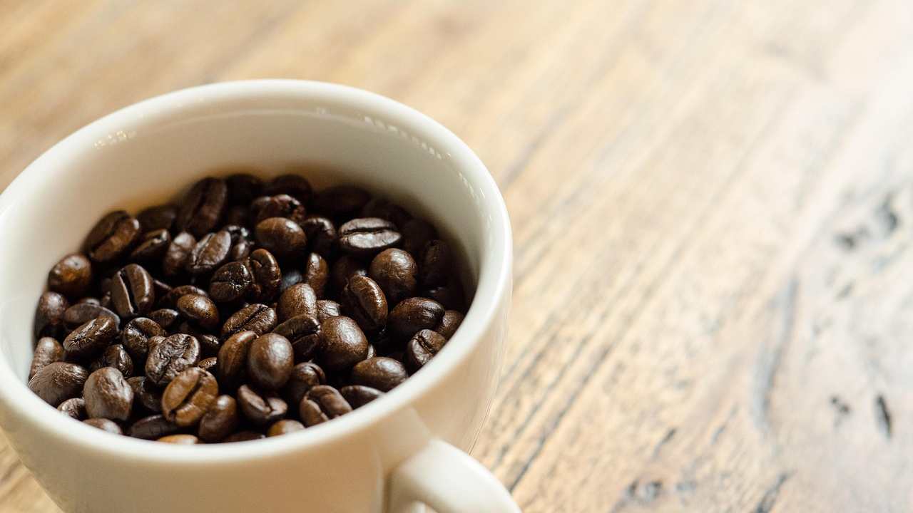 caffe sul posto di lavoro