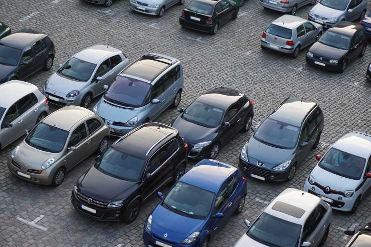 parcheggio e rimozione