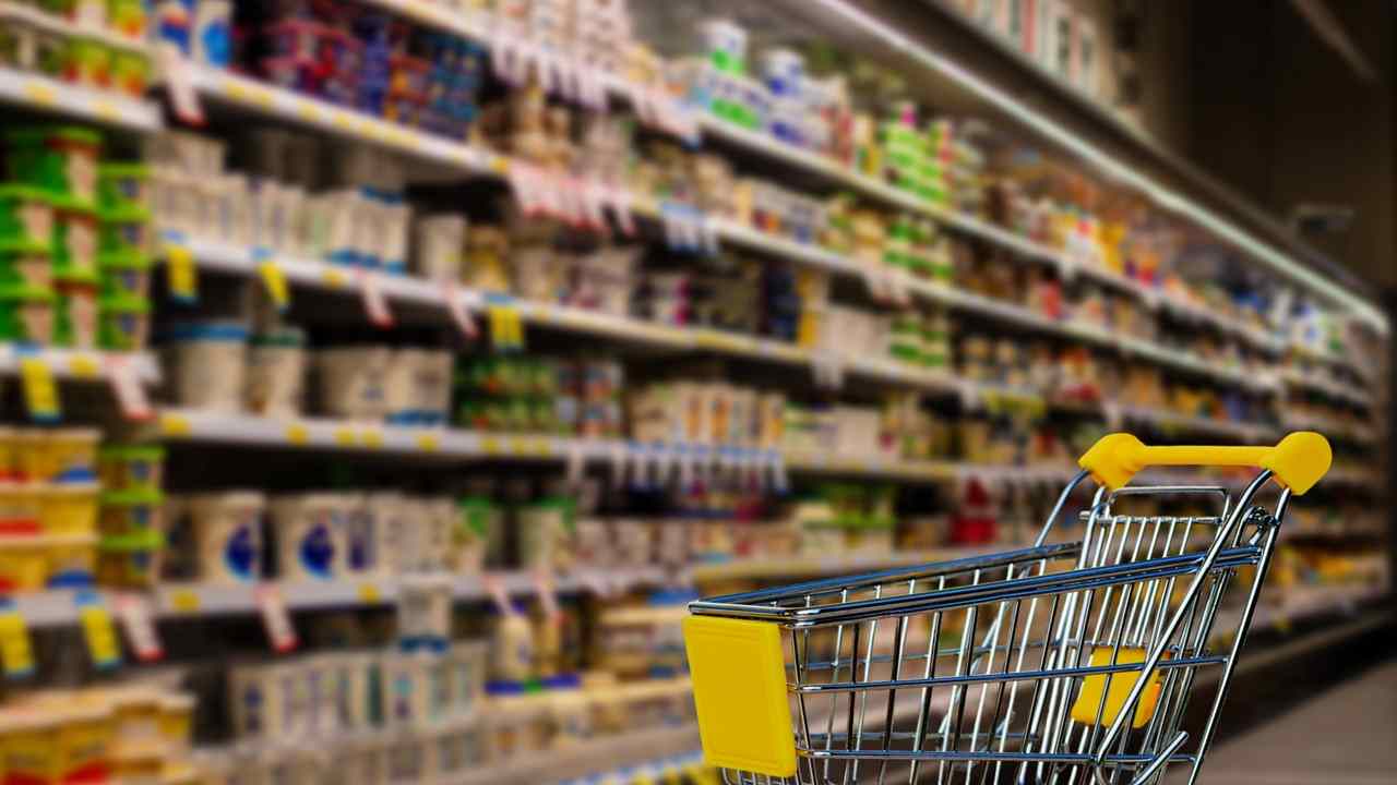 supermercato e allarme