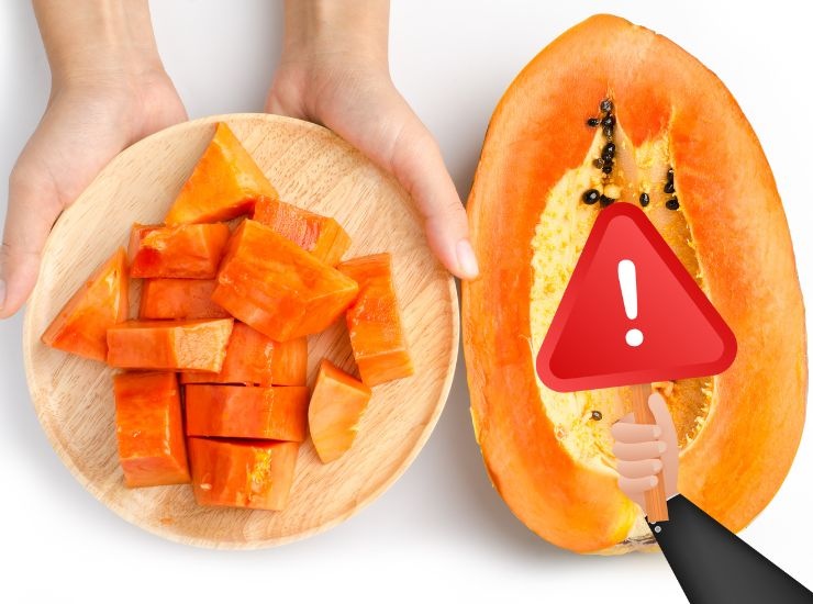 Cosa accade se abusi della papaya