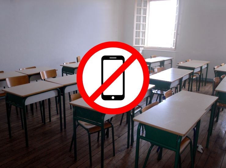 Divieto uso cellulare a scuola